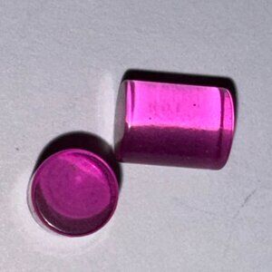 Purple 0 Gauge Uv Acrylic Straight Plugs